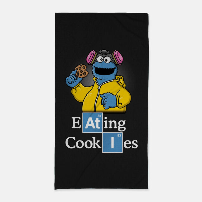 Eating Cookies-None-Beach-Towel-Barbadifuoco