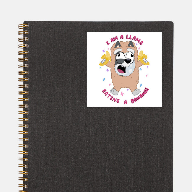 I Am A Llama-None-Glossy-Sticker-Alexhefe