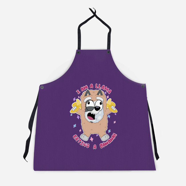 I Am A Llama-Unisex-Kitchen-Apron-Alexhefe