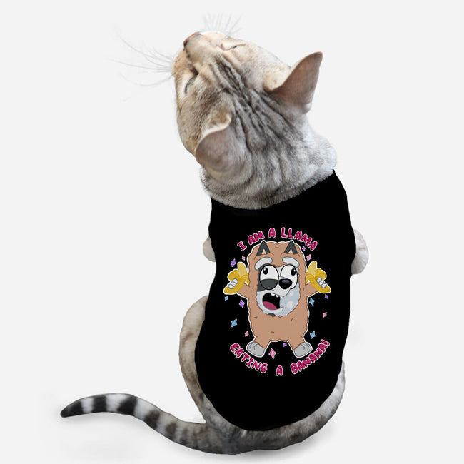 I Am A Llama-Cat-Basic-Pet Tank-Alexhefe