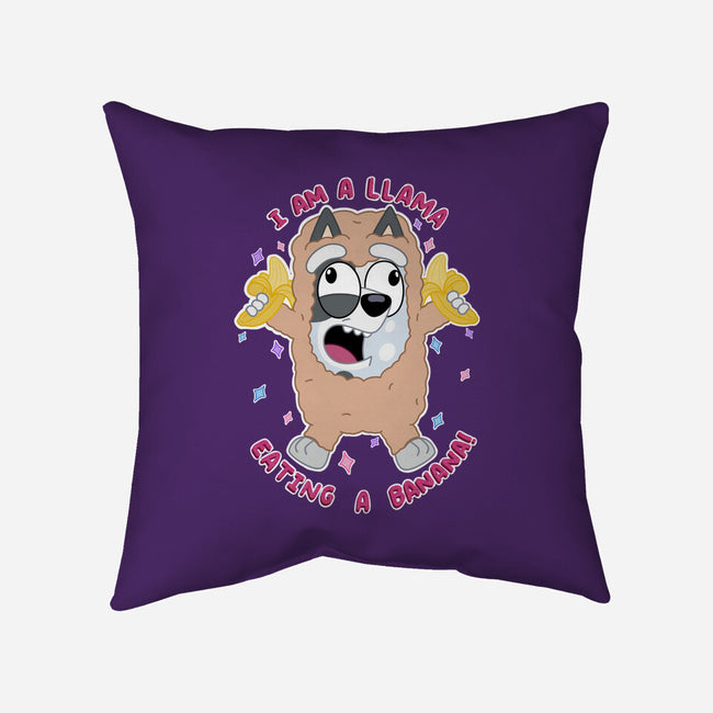 I Am A Llama-None-Removable Cover-Throw Pillow-Alexhefe