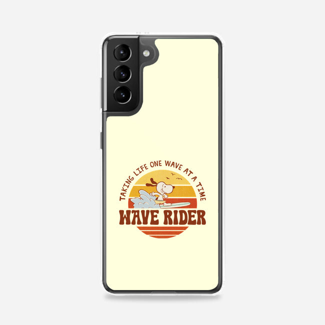 One Wave At A Time-Samsung-Snap-Phone Case-LiRoVi