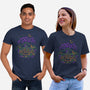 Purple Turtle Van Life-Unisex-Basic-Tee-Aarons Art Room