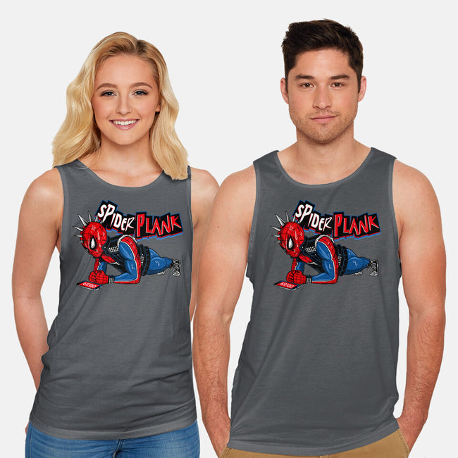 Spider Plank-Unisex-Basic-Tank-gaci