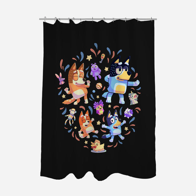 Dance Mode-None-Polyester-Shower Curtain-Geekydog