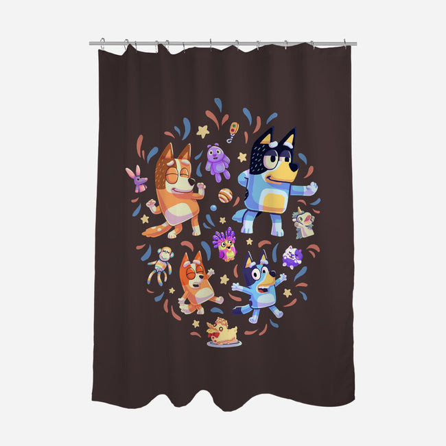 Dance Mode-None-Polyester-Shower Curtain-Geekydog