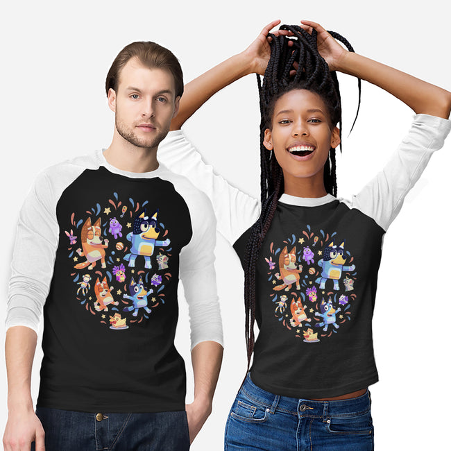 Dance Mode-Unisex-Baseball-Tee-Geekydog