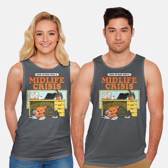 Midlife Crisis-Unisex-Basic-Tank-zawitees