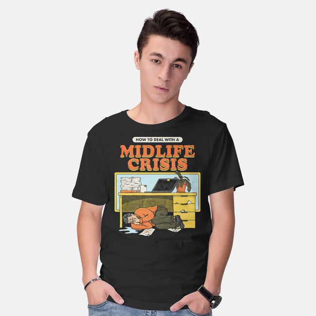 Midlife Crisis-Mens-Basic-Tee-zawitees