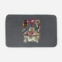 Ramen Totoro-None-Memory Foam-Bath Mat-gaci