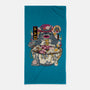 Ramen Totoro-None-Beach-Towel-gaci