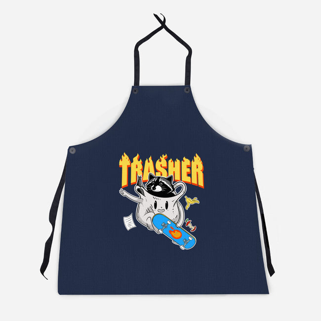 Trasher Panda-Unisex-Kitchen-Apron-Tri haryadi