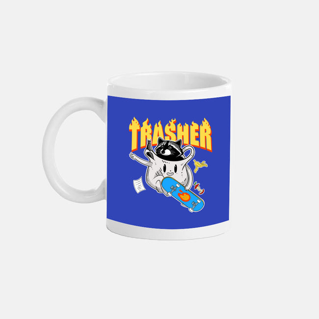 Trasher Panda-None-Mug-Drinkware-Tri haryadi