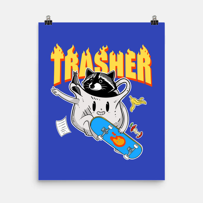 Trasher Panda-None-Matte-Poster-Tri haryadi