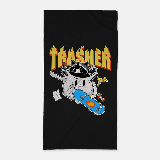 Trasher Panda-None-Beach-Towel-Tri haryadi