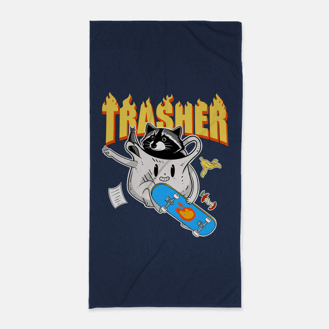 Trasher Panda-None-Beach-Towel-Tri haryadi