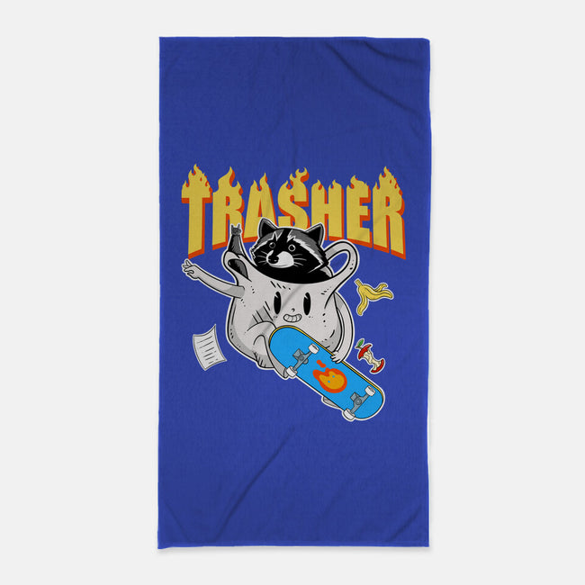 Trasher Panda-None-Beach-Towel-Tri haryadi