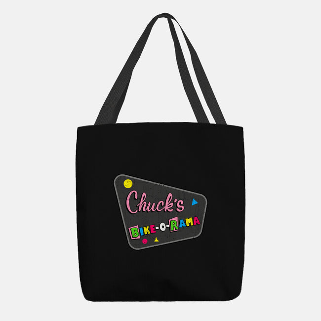 Chuck's Bike-O-Rama-None-Basic Tote-Bag-sachpica