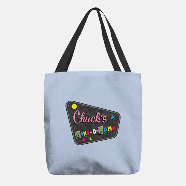 Chuck's Bike-O-Rama-None-Basic Tote-Bag-sachpica