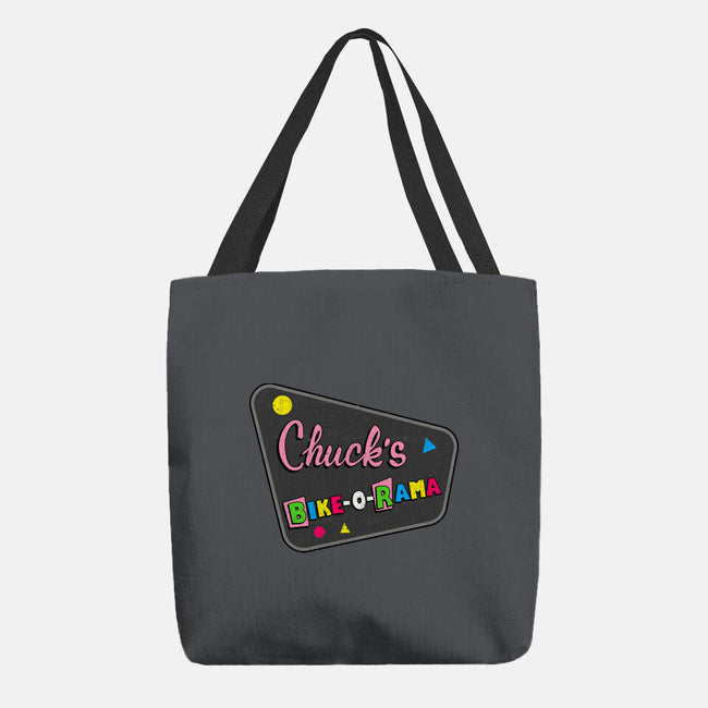 Chuck's Bike-O-Rama-None-Basic Tote-Bag-sachpica