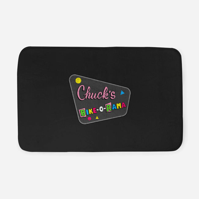 Chuck's Bike-O-Rama-None-Memory Foam-Bath Mat-sachpica