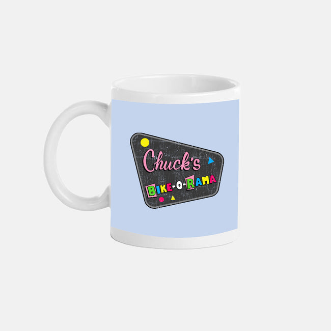 Chuck's Bike-O-Rama-None-Mug-Drinkware-sachpica