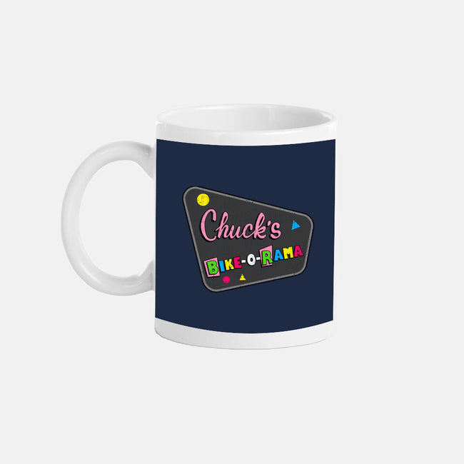 Chuck's Bike-O-Rama-None-Mug-Drinkware-sachpica