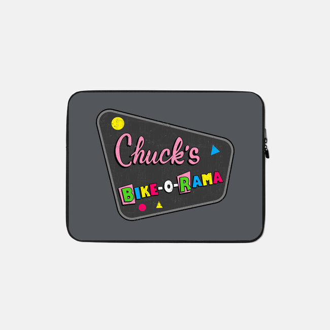 Chuck's Bike-O-Rama-None-Zippered-Laptop Sleeve-sachpica