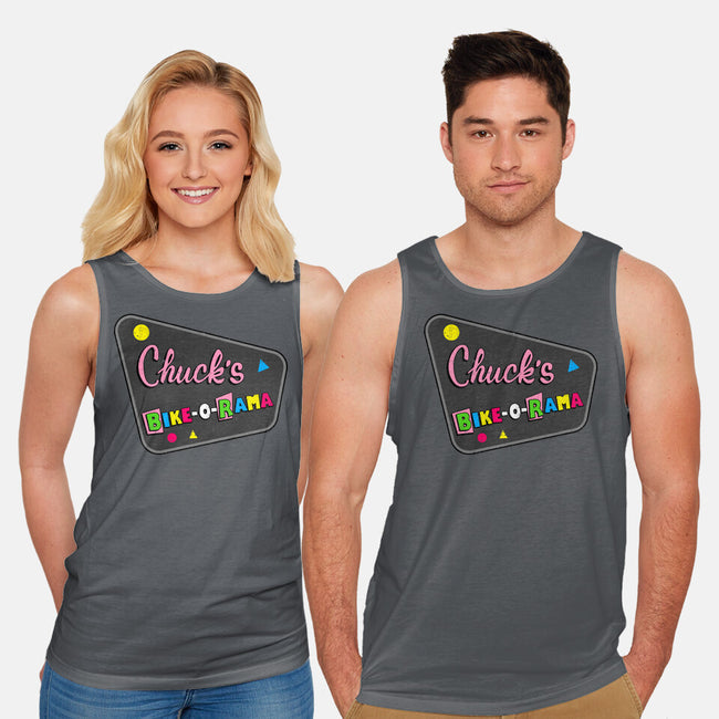 Chuck's Bike-O-Rama-Unisex-Basic-Tank-sachpica