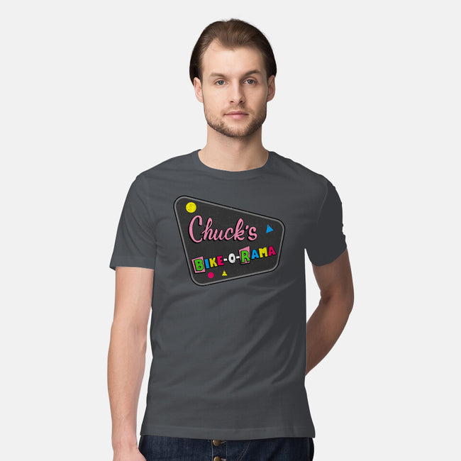 Chuck's Bike-O-Rama-Mens-Premium-Tee-sachpica