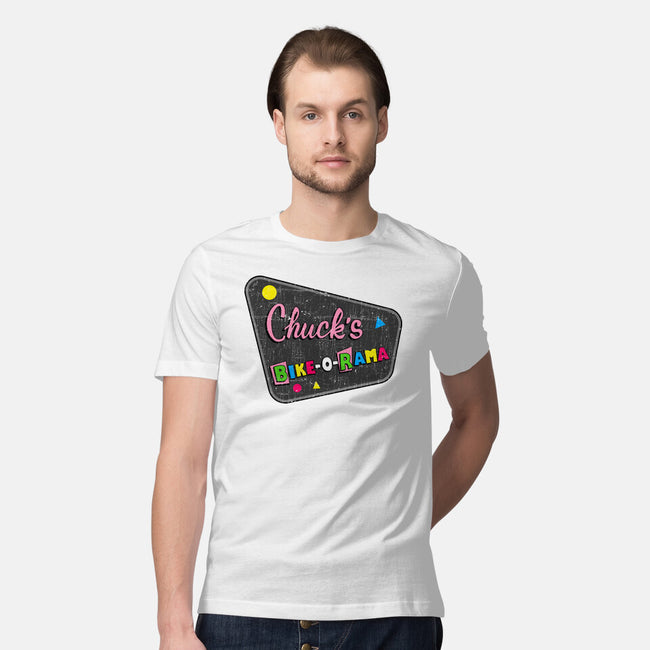 Chuck's Bike-O-Rama-Mens-Premium-Tee-sachpica