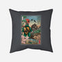 Twin Sai In Japan-None-Removable Cover-Throw Pillow-DrMonekers