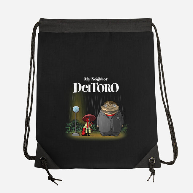 My Neighbor Deltoro-None-Drawstring-Bag-Art_Of_One