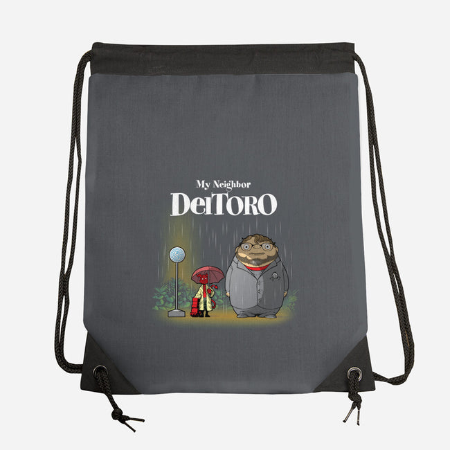 My Neighbor Deltoro-None-Drawstring-Bag-Art_Of_One