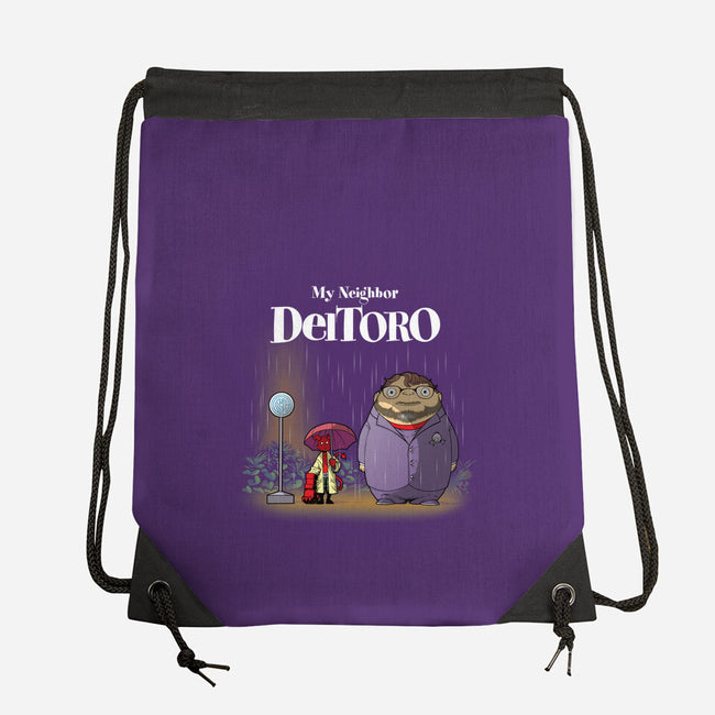 My Neighbor Deltoro-None-Drawstring-Bag-Art_Of_One