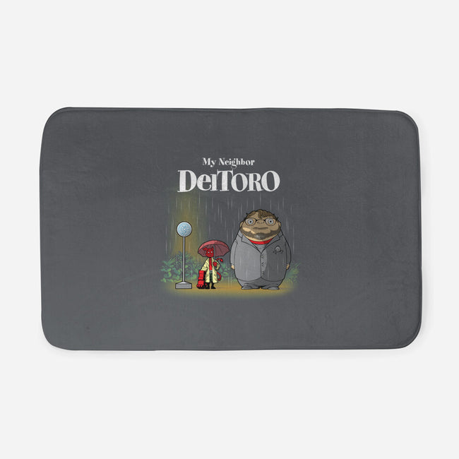 My Neighbor Deltoro-None-Memory Foam-Bath Mat-Art_Of_One