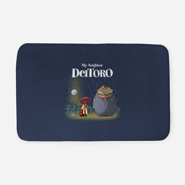 My Neighbor Deltoro-None-Memory Foam-Bath Mat-Art_Of_One