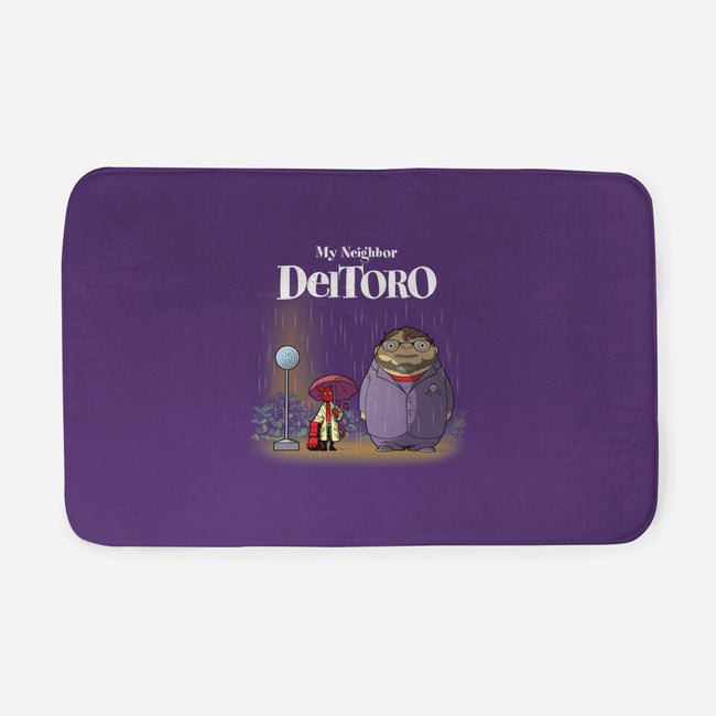 My Neighbor Deltoro-None-Memory Foam-Bath Mat-Art_Of_One