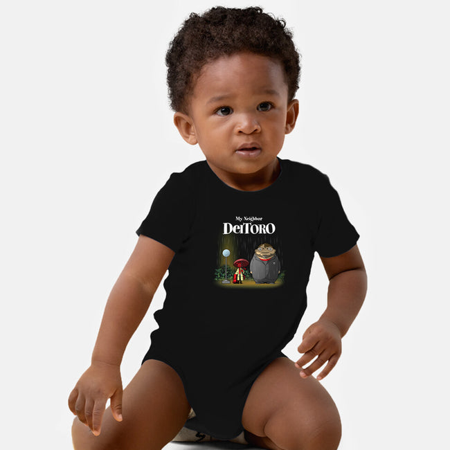 My Neighbor Deltoro-Baby-Basic-Onesie-Art_Of_One