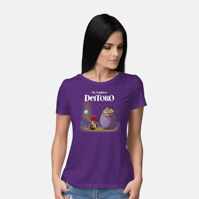 My Neighbor Deltoro-Womens-Basic-Tee-Art_Of_One