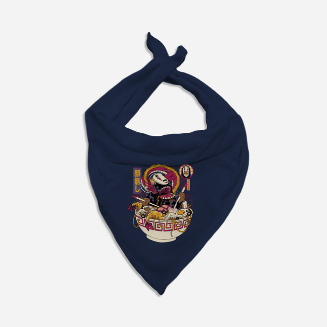 Ramen No Face-Dog-Bandana-Pet Collar-gaci