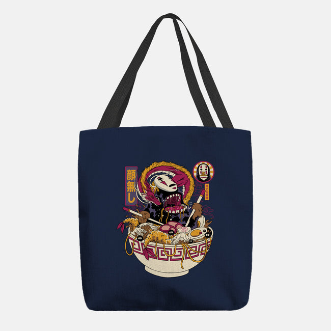 Ramen No Face-None-Basic Tote-Bag-gaci