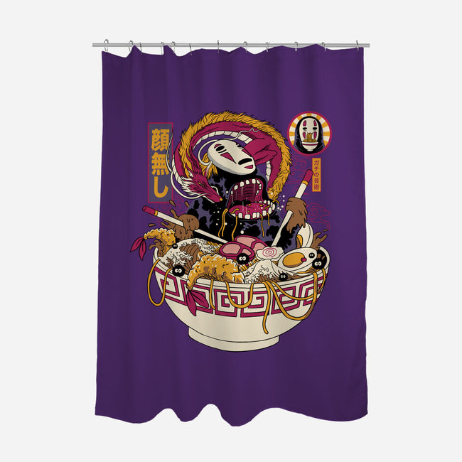 Ramen No Face-None-Polyester-Shower Curtain-gaci