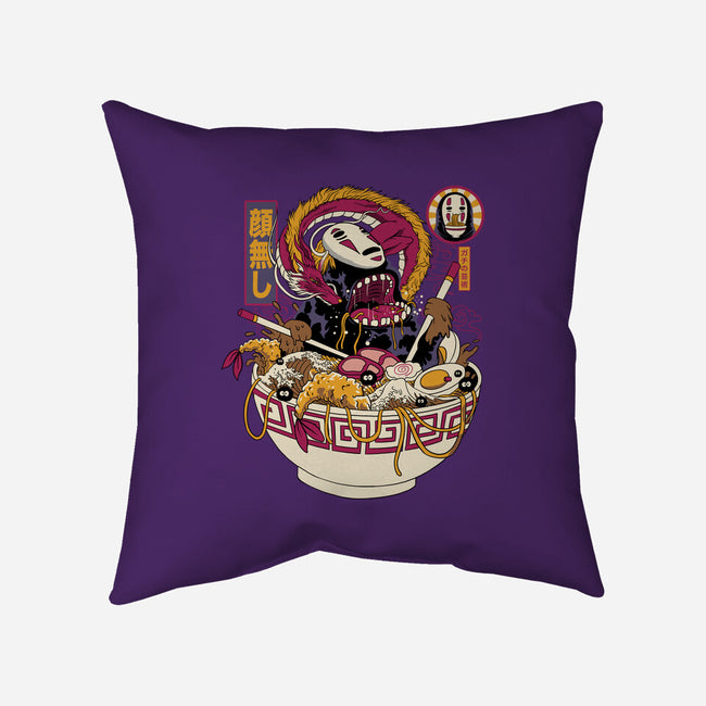 Ramen No Face-None-Removable Cover-Throw Pillow-gaci