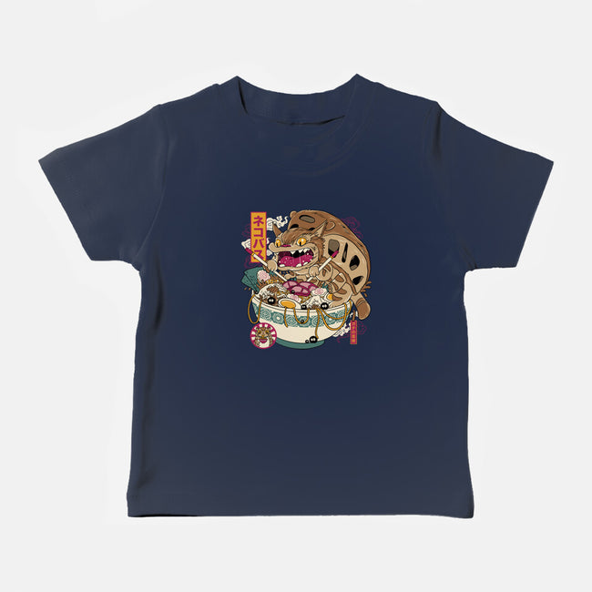 Ramen Catbus-Baby-Basic-Tee-gaci