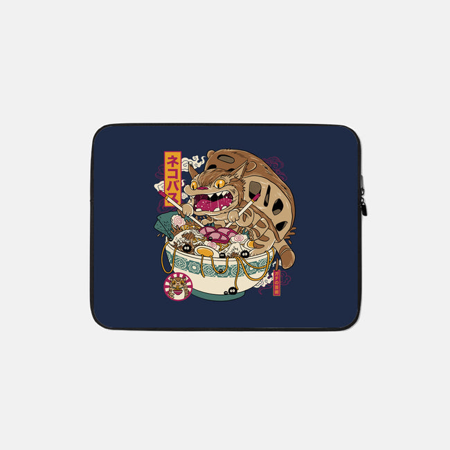 Ramen Catbus-None-Zippered-Laptop Sleeve-gaci