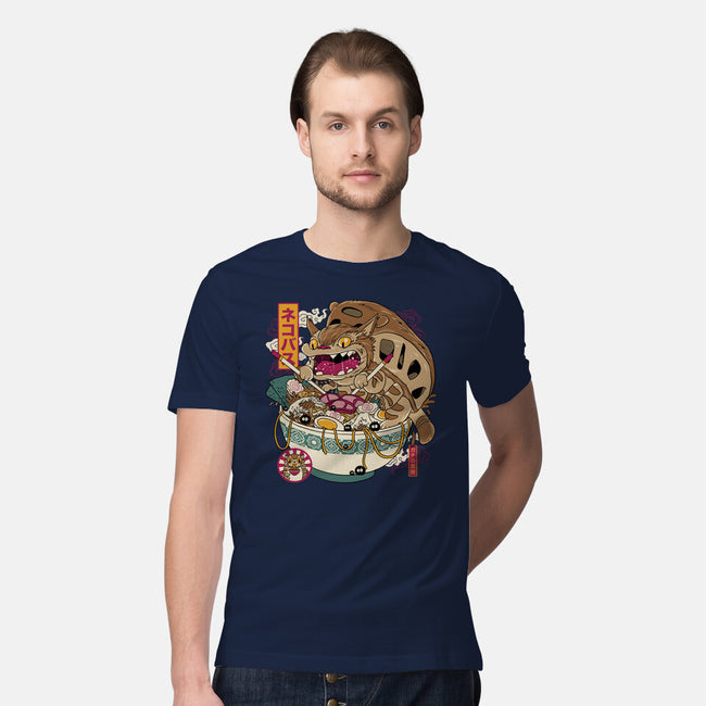 Ramen Catbus-Mens-Premium-Tee-gaci