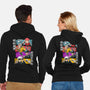 Lunch Friends-Unisex-Zip-Up-Sweatshirt-Knegosfield