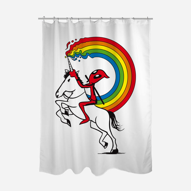 Rainbowgasm-None-Polyester-Shower Curtain-CappO