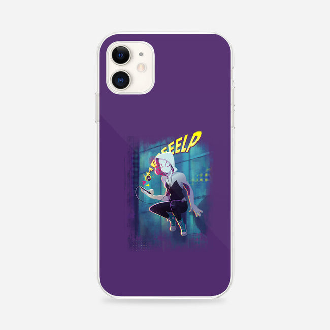 Spider Gwen Help-iPhone-Snap-Phone Case-jacnicolauart